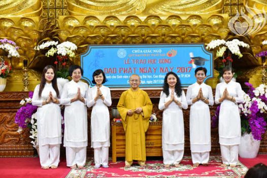 HỌC BỔNG ĐẠO PHẬT NGÀY NAY 2017 Dành cho Sinh viên các trường Đại học, Cao đẳng trên địa bàn TP.HCM (C128)