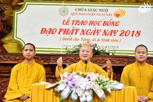 HỌC BỔNG ĐẠO PHẬT NGÀY NAY LẦN 5 NĂM 2018 (C179)