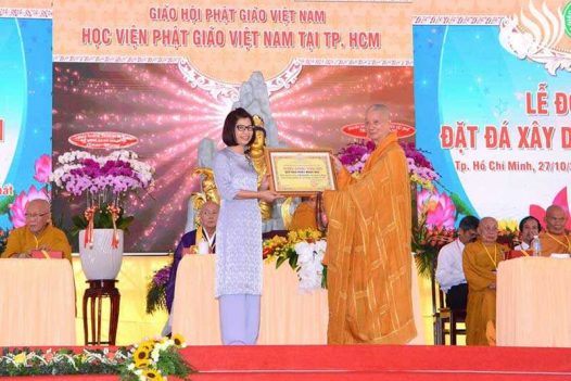 CÚNG DƯỜNG XÂY DỰNG CHÁNH ĐIỆN HỌC VIỆN PGVN TP.HCM – CƠ SỞ LÊ MINH XUÂN (C180)