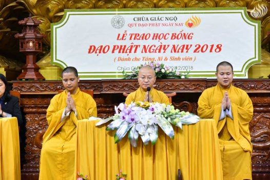 TỔNG KẾT CHƯƠNG TRÌNH HỌC BỔNG ĐẠO PHẬT NGÀY NAY DÀNH CHO TĂNG NI (C186)