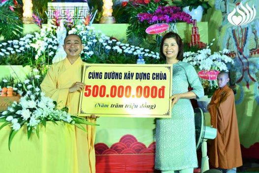 “CÚNG DƯỜNG XÂY DỰNG CHÙA THIÊN CHÁNH” (C208)