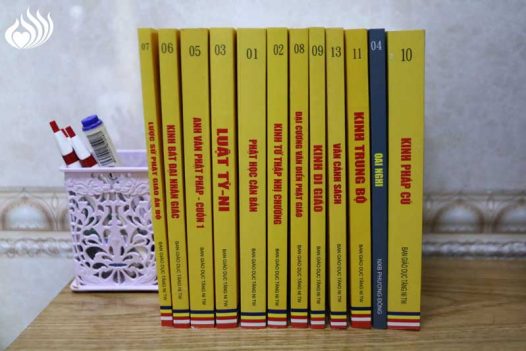 TỔNG KẾT CHƯƠNG TRÌNH  ẤN TỐNG SÁCH GIÁO KHOA CHO 33 TRƯỜNG TRUNG CẤP PHẬT HỌC – GĐ3 (C84-3)