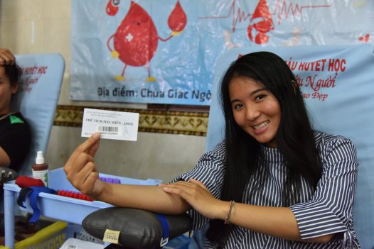 HIẾN MÁU NHÂN ĐẠO LẦN THỨ 27: 489 NGƯỜI THAM GIA  HIẾN MÁU NHÂN ĐẠO (HM27)