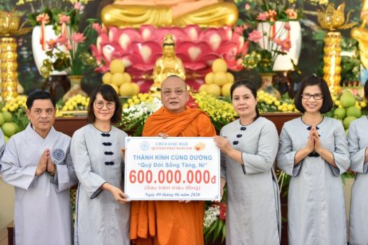 CÚNG DƯỜNG “QUỸ ĐỜI SỐNG TĂNG NI” KỲ 9 (C106 – 9)