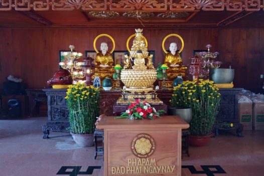 CHƯƠNG TRÌNH  HOÀN THIỆN XÂY DỰNG LẦU 3 CHÙA GIÁC NGỘ QUẬN 10 (C121-2)