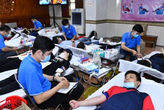 CHÙA GIÁC NGỘ: 483 NGƯỜI THAM GIA HIẾN MÁU NHÂN ĐẠO LẦN THỨ 43 (HM43)