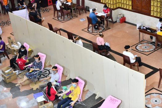 CHÙA GIÁC NGỘ: 2.077 NGƯỜI THAM GIA HIẾN MÁU NHÂN ĐẠO AN TOÀN TRONG THỜI GIAN GIÃN CÁCH XÃ HỘI (HM48)