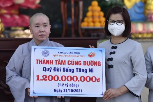 CHƯƠNG TRÌNH QUỸ ĐỜI SỐNG TĂNG NI KỲ 11 (C106-11)