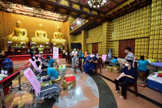 CHÙA GIÁC NGỘ TẠO THIỆN DUYÊN GIÚP HƠN 700 NGƯỜI HIẾN MÁU NHÂN ĐẠO (HM56)