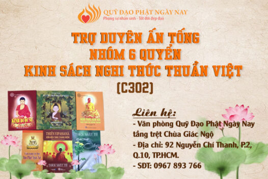 TRỢ DUYÊN ẤN TỐNG  NHÓM 6 QUYỂN KINH SÁCH NGHI THỨC THUẦN VIỆT (C302)
