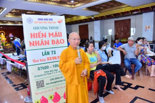 CHÙA GIÁC NGỘ TIẾP TỤC LÀM CẦU NỐI SAN SẺ GIỌT MÁU HỒNG (HM73)