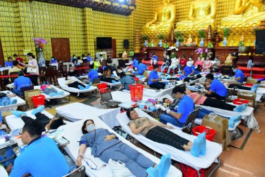 HƠN 400 NGƯỜI THAM GIA HIẾN MÁU NHÂN ĐẠO TẠI CHÙA GIÁC NGỘ (HM80)
