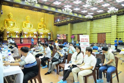 NGÀY HỘI HIẾN MÁU NHÂN ĐẠO LẦN 98 TẠI CHÙA GIÁC NGỘ – CHO ĐI LÀ CÒN MÃI