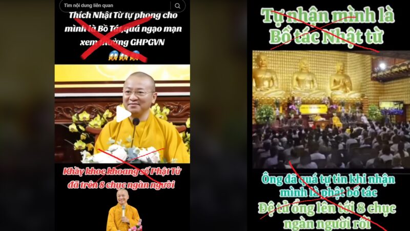 Thầy Nhật Từ không tự nhận mình là “Bồ Tát” như các clip cắt xén đang lan truyền