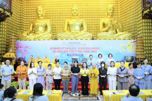 LỄ ĐĂNG KÝ HIẾN MÔ, TẠNG CỨU NGƯỜI VÀ HIẾN XÁC CHO Y HỌC LẦN THỨ 10 NĂM 2025