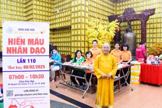 Hơn 100 Đơn Vị Máu Được Hiến Tặng Tại Chùa Giác Ngộ (HM110)