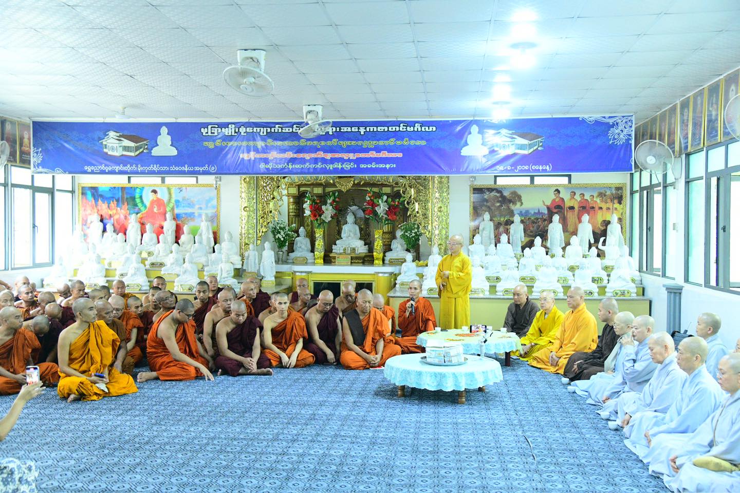 HỖ TRỢ CÁC CƠ SỞ TỰ VIỆN TẠI MANDALAY VƯỢT QUA KHÓ KHĂN SAU THIÊN TAI