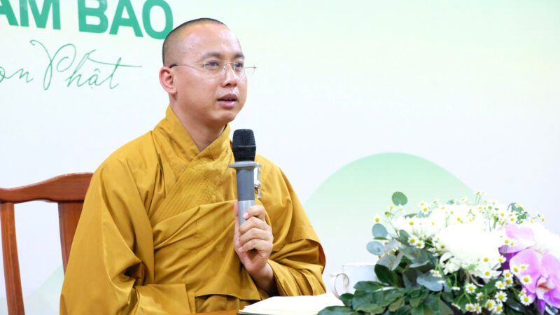 Thiện Ác Tìm Ẩn: Đại đức Thích Đạt Ma Huy Bảo chia sẻ tại Khóa tu Tuổi trẻ