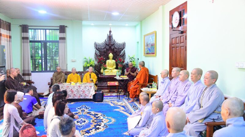 THĂM CƠ SỞ TỰ VIỆN ĐÀO TẠO TĂNG SĨ TẠI MANDALAY