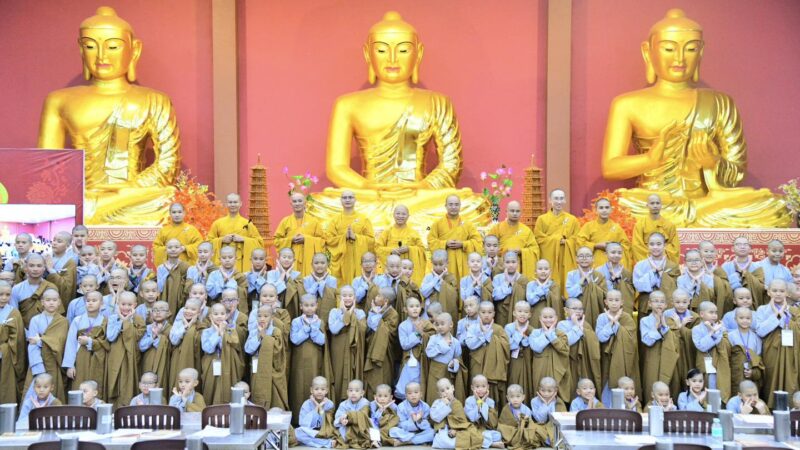 KHAI MẠC KHOÁ TU XUẤT GIA BÁO HIẾU LẦN 4 TẠI CHÙA GIÁC NGỘ (BÀ RỊA – VŨNG TÀU)
