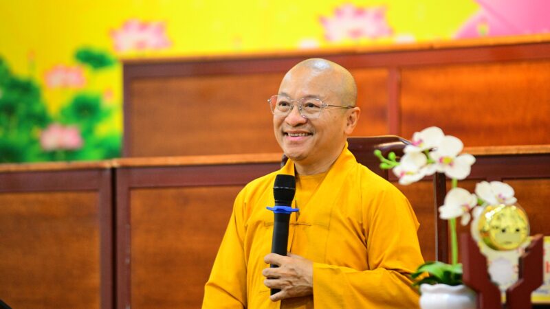 Thượng tọa Thích Nhật Từ chia sẻ định hướng trẻ hóa Phật giáo qua mô hình khóa tu tại Thiền viện Quảng Đức