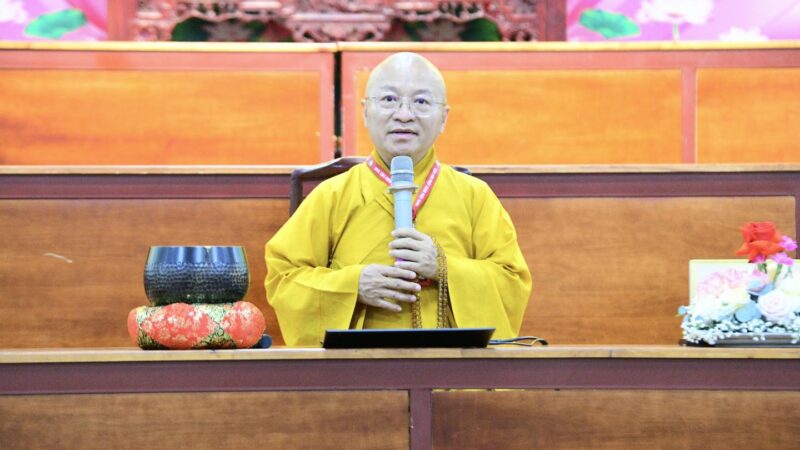CHIA SẺ KỸ NĂNG TỔ CHỨC KHÓA TU HẠ TRƯỜNG THIỀN VIỆN QUẢNG ĐỨC