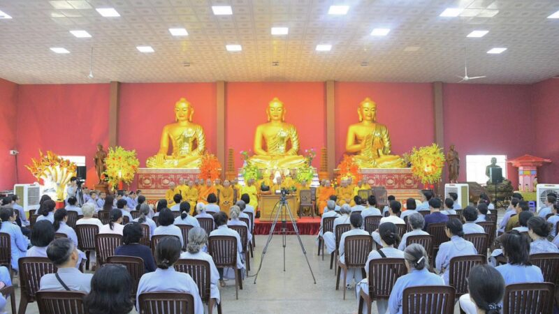 KHOÁ TU NGÀY AN LẠC TẠI CHÙA GIÁC NGỘ (ĐẤT ĐỎ, TP.HCM)