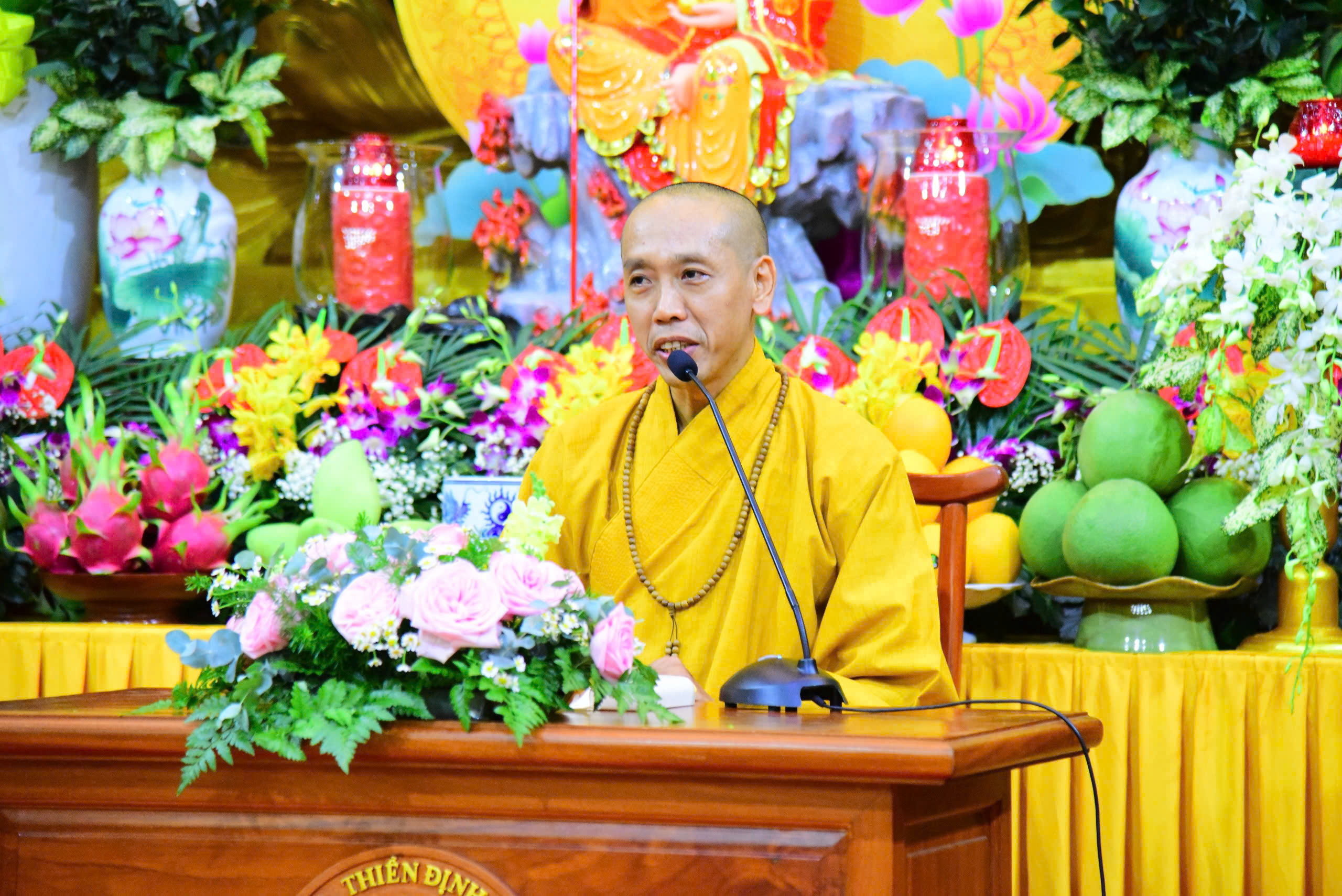 Hơn 400 Phật tử trở về Chùa Giác Ngộ tham dự khóa tu Ngày An Lạc