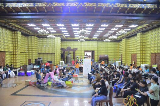 THỰC TẬP HẠNH SẺ CHIA – TRAO ĐI NGUỒN SỐNG ĐÁNG QUÝ (Chương trình Hiến máu nhân đạo lần 120 tại chùa Giác Ngộ) (HM120)