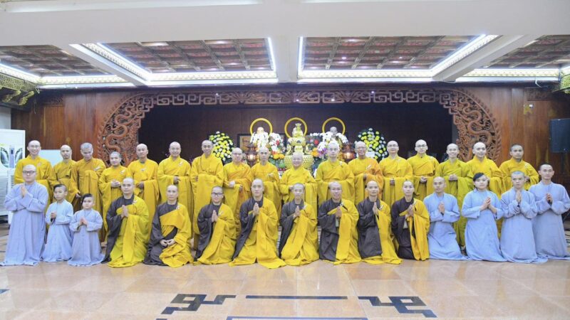 HỌP MẶT TÔNG PHONG – PHÁP PHÁI CHÙA GIÁC NGỘ SAU 03 THÁNG AN CƯ