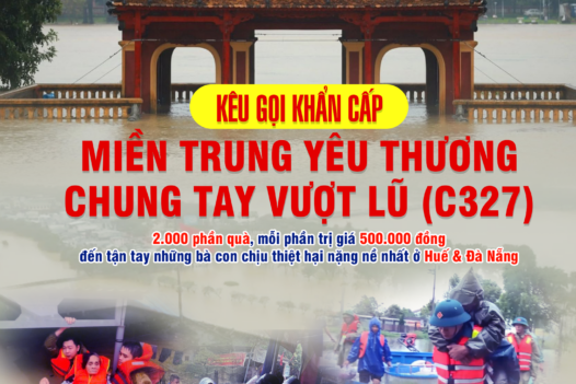 Miền Trung Yêu Thương: Chung Tay Vượt Lũ (C327)