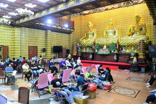TÂM THIỆN LÀNH – GIEO MẦM SỰ SỐNG (Hiến máu nhân đạo lần thứ 124 tại Chùa Giác Ngộ)