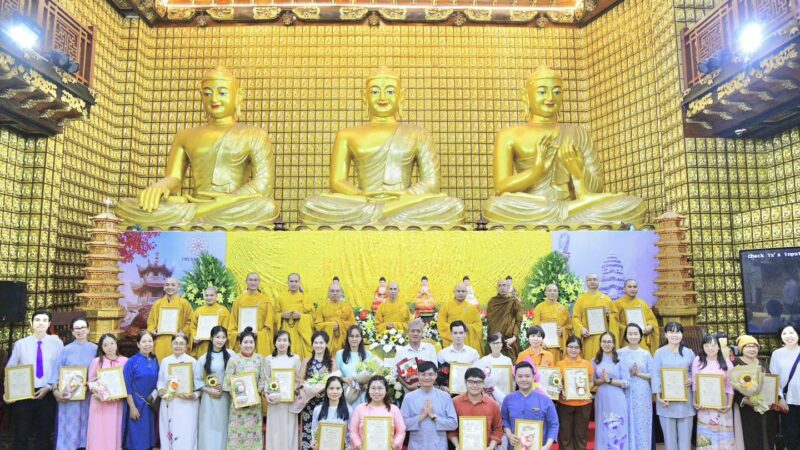 LỄ TRI ÂN NGƯỜI KHAI SÁNG TẠI CHÙA GIÁC NGỘ