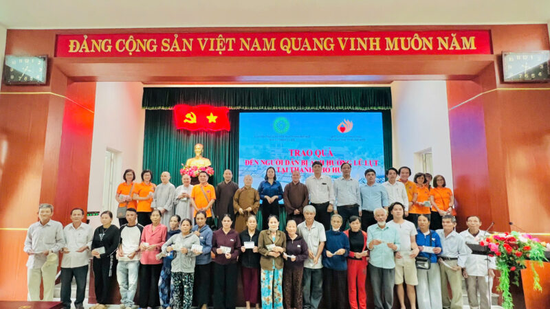 ẤM LÒNG SAU LŨ – ĐIỂM THỨ NĂM HỖ TRỢ 200 HỘ GIA ĐÌNH TẠI PHƯỜNG PHONG ĐIỀN (TP.HUẾ)