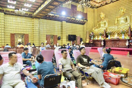 NGÀY HỘI HIẾN MÁU NHÂN ĐẠO LẦN 127 TẠI CHÙA GIÁC NGỘ (HM127)