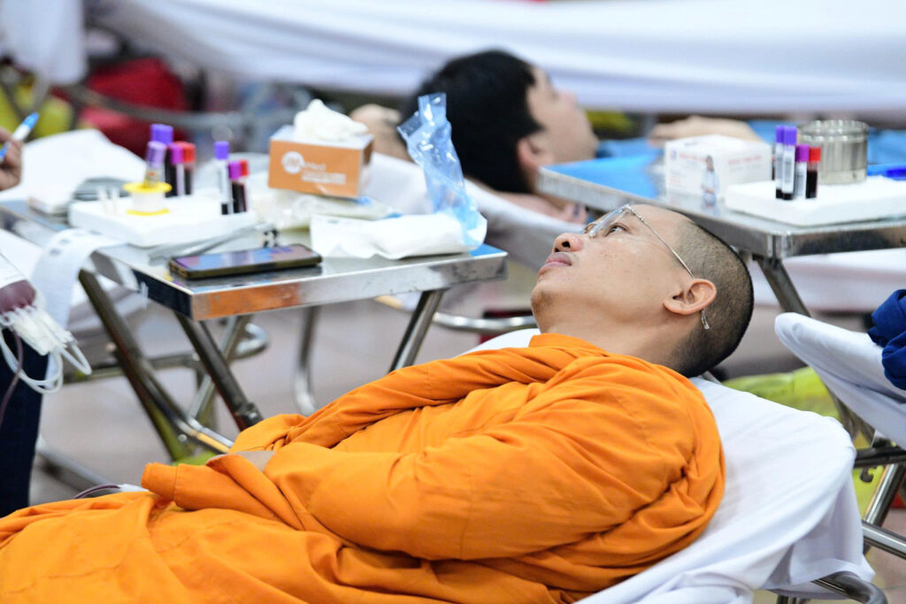 LAN TỎA HẠNH NGUYỆN TỪ BI QUA CHƯƠNG TRÌNH HIẾN MÁU CỨU NGƯỜI TẠI THIỀN VIỆN QUẢNG ĐỨC