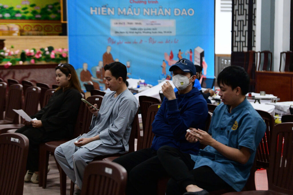 LAN TỎA HẠNH NGUYỆN TỪ BI QUA CHƯƠNG TRÌNH HIẾN MÁU CỨU NGƯỜI TẠI THIỀN VIỆN QUẢNG ĐỨC