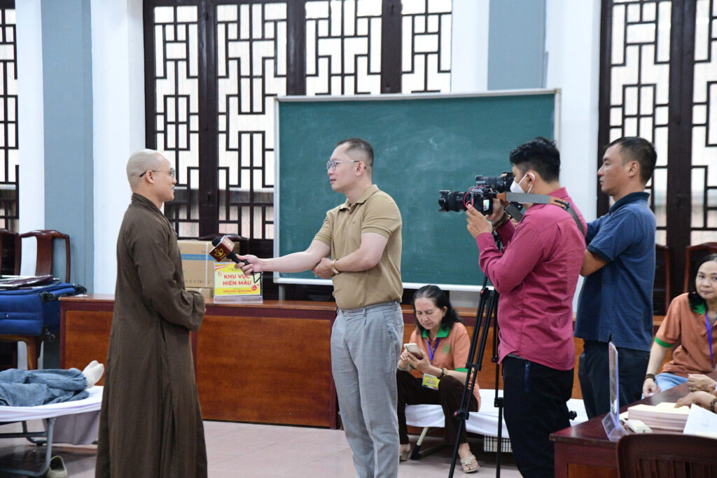 LAN TỎA HẠNH NGUYỆN TỪ BI QUA CHƯƠNG TRÌNH HIẾN MÁU CỨU NGƯỜI TẠI THIỀN VIỆN QUẢNG ĐỨC