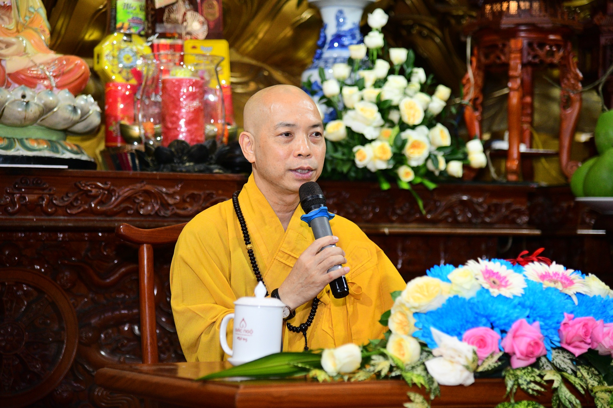 TP.HCM: Thượng tọa Thích Quang Thạnh giảng “Tu trong từng niệm” tại Khóa tu Ngày An Lạc chùa Giác Ngộ