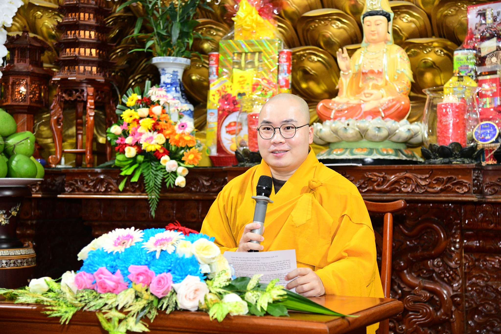 Chùa Giác Ngộ: Pháp thoại của Đại đức Thích Tâm Đức – Tinh tấn tu học để “Mã đáo thành công” trong đời sống tâm linh