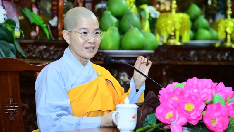 Pháp thoại “Duy Tuệ Thị Nghiệp” do Sư Cô Thích Nữ Liên Thảo thuyết giảng tại Khóa tu Ngày An Lạc – Chùa Giác Ngộ (Buổi chiều)