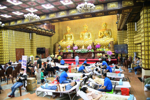 LAN TỎA TINH THẦN TỪ BI: CHÙA GIÁC NGỘ TỔ CHỨC CHƯƠNG TRÌNH HIẾN MÁU NHÂN ĐẠO KỲ THỨ 131  (hm131)