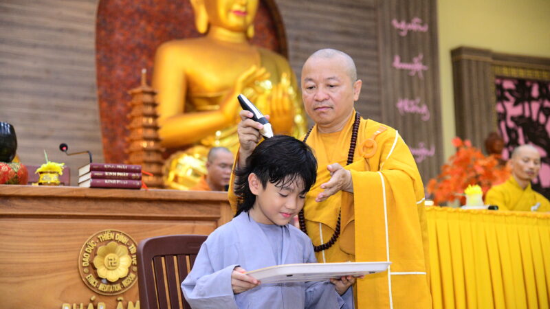 KHAI MẠC KHÓA TU XUẤT GIA BÁO HIẾU LẦN 5: PHÁT TÂM XUẤT TRẦN, HƯỚNG VỀ CỘI NGUỒN HIẾU ĐẠO