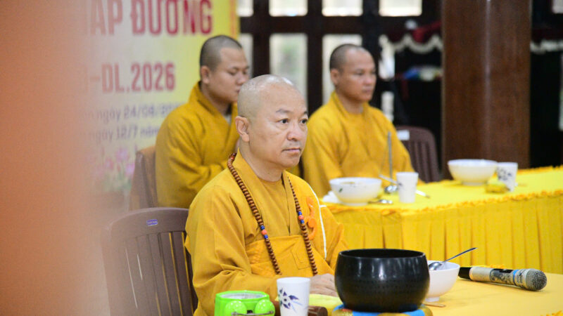 PHẬT TỬ CÚNG DƯỜNG TRAI TĂNG TRƯỜNG HẠ AN CƯ CHÙA GIÁC NGỘ – ĐẤT ĐỎ SÁNG 5/6/2026