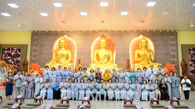 ĐẠO TRÀNG ĐẠO PHẬT NGÀY NAY CÚNG DƯỜNG TRAI TĂNG VÀ HỘ TRÌ AN CƯ TẠI CHÙA GIÁC NGỘ –  ĐẤT ĐỎ (TP.HCM)