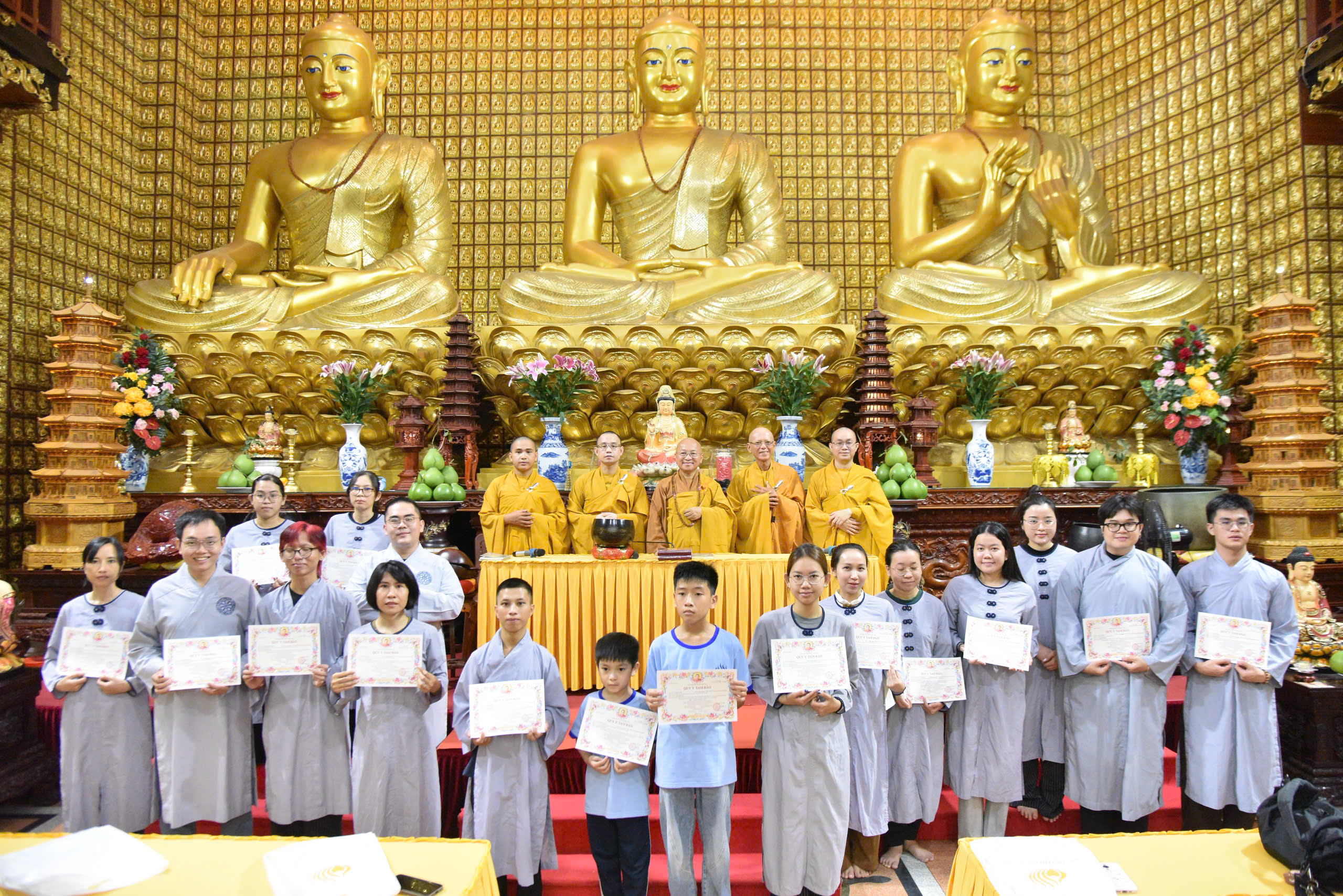 LỄ QUY Y TAM BẢO NGÀY 27.6.2026