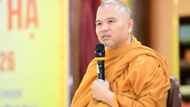 TT. THÍCH GIÁC HOÀNG: CÂN BẰNG GIỮA PHÁP HỌC VÀ PHÁP HÀNH