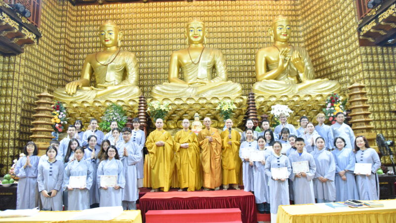 Lễ Quy Y Tam Bảo Tại Chùa Giác Ngộ: Bước Ngoặt Tâm Linh Và Lời Dặn Dò Từ Xa Của Thượng Tọa Thích Nhật Từ