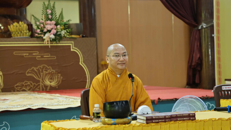 TT. THÍCH PHƯỚC TIẾN: CÁCH ĐỐI TRỊ VỌNG TÂM QUA BÀI KINH AN TRÚ TẦM