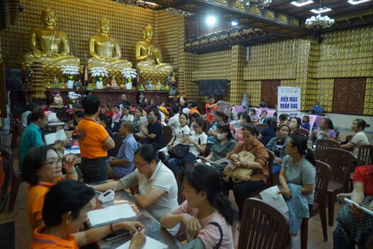 LAN TỎA HẠNH NGUYỆN BỒ-TÁT: HƠN 200 TÌNH NGUYỆN VIÊN THAM GIA HIẾN MÁU NHÂN ĐẠO LẦN THỨ 135 TẠI CHÙA GIÁC NGỘ (HM135)